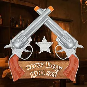 Cowboy Toys Set for Kids | Dress-up Costume Accessories