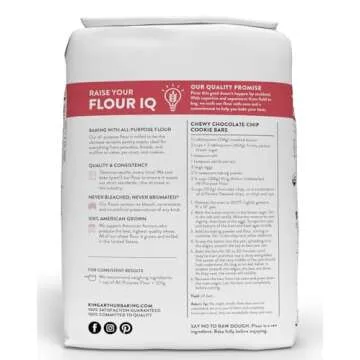 King Arthur Organic All-Purpose Flour - Unbleached, Non-GMO, 5 lb