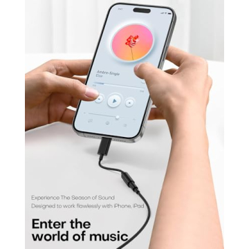 ZENVAN USB C to 3.5mm Adapter for iPhone and Galaxy Devices