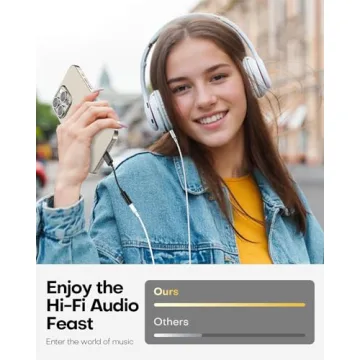 ZENVAN USB C to 3.5mm Adapter for iPhone and Galaxy Devices