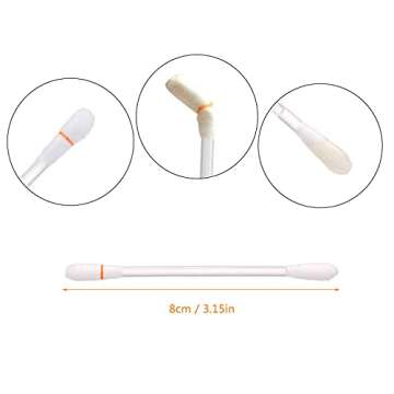 Teeth Whitening Vitamin E Oil Q Tips - 100 Pack for Lips & Gums