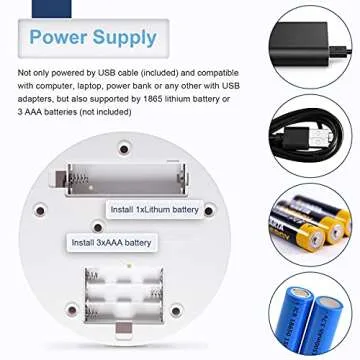 Hicarer Motorized Rotating Display Stand for Photography