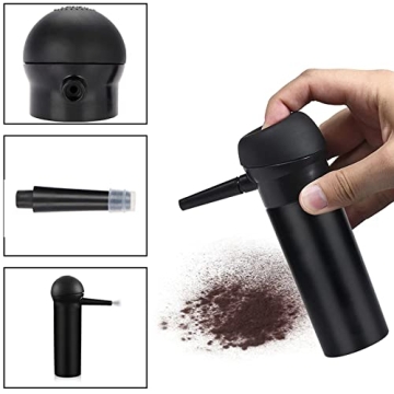 Hair Building Fibers Spray Applicator for Quick Coverage
