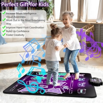 Joyvalley Dance Mat for Kids - Fun Interactive Toy