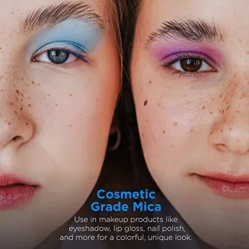 Rolio Mica Powder Pearlescent Art Set - 12 Vibrant Colors