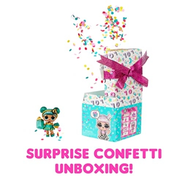L.O.L. Surprise! Confetti Pop Birthday Doll with 8 Surprises - Great Gift for Girls Age 4+