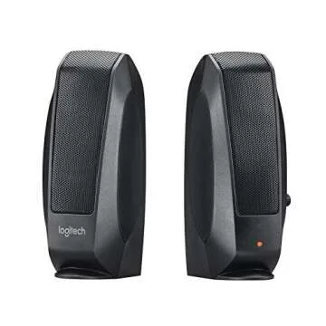 Logitech S120 2.0 Stereo Speakers for Compact High-Quality Audio