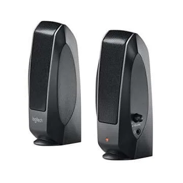 Logitech S120 2.0 Stereo Speakers for Compact High-Quality Audio