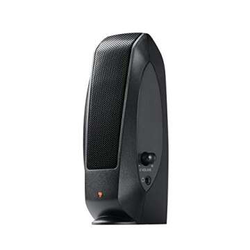 Logitech S120 2.0 Stereo Speakers for Compact High-Quality Audio