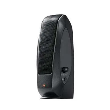 Logitech S120 2.0 Stereo Speakers for Compact High-Quality Audio