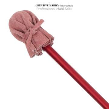 Creative Mark Professional Mahl Stick for Painting, Drawing & Sketching Classic Traditional Artist's and Sign Painter's Tool- Expands to 35.5" in Length