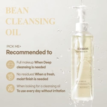 mixsoon Bean Cleansing Oil for Sensitive Skin Care