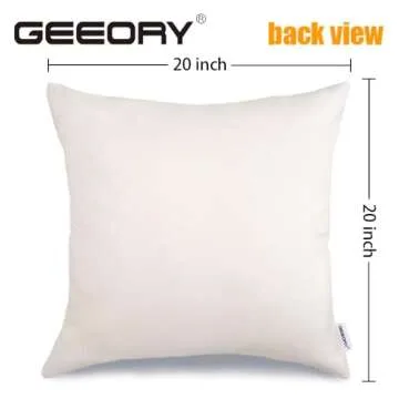 GEEORY Christmas Pillow Covers Set of 4 for Holiday Decor