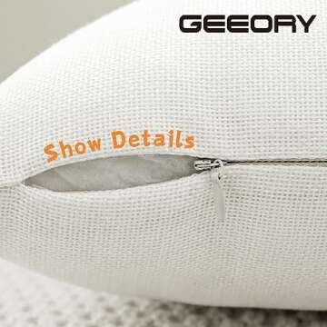 GEEORY Christmas Pillow Covers 20 x 20 Inch Set of 4, Striped Wooden Tree Snow Sleigh Merry Bright Xmas Holiday Decor Decorative Throw Cushion Case Decoration for Home Party Sofa Couch (Brown)