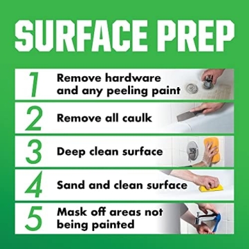 Transform Your Bathroom with Rust-Oleum Tub and Tile Refinishing Kit