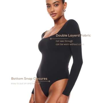 INLYRIC Women's Bodysuit – Ultimate Comfort & Style