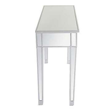 Stylish Mirrored Console Table for Home and Office Spaces