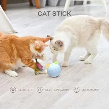BENTOPAL Interactive Cat Toy for Indoor Cats