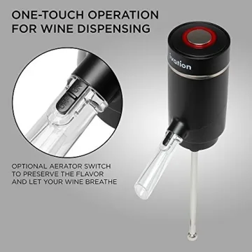 Ivation Electric Wine Aerator & Dispenser - Perfect Pour