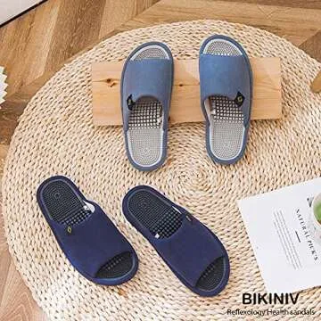 Get Comfort with BIKINIV Reflexology Massage Slippers