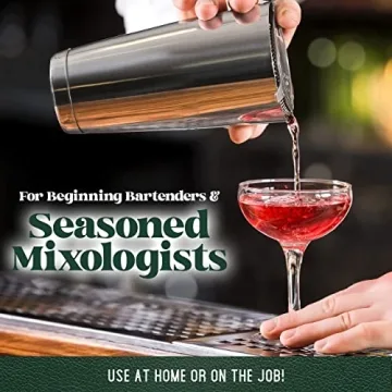 Mixology Cocktail Shaker Set for Home Bartenders