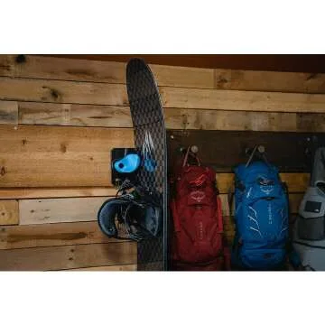 Ski & Snowboard Wall Storage Rack - Gravity Grabber