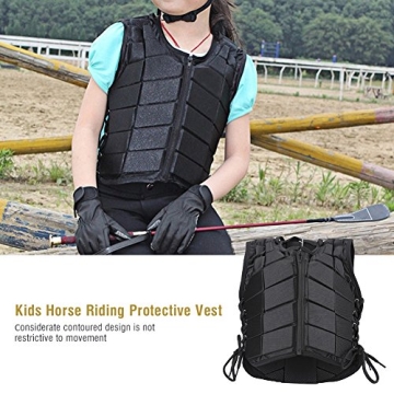 Kids Padded Horse Riding Vest for Safety and Protection