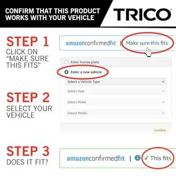 TRICO 24 Inch Wiper Blade for Camaro & Firebird