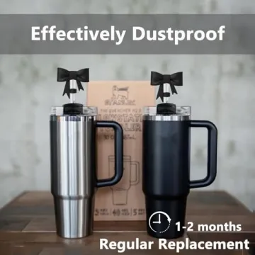 Cute Bow Straw Covers for Stanley Tumblers - YAYAYOUNG