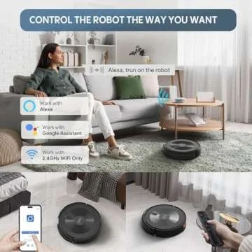 Powerful Robot Vacuum & Mop: Smart Home Cleaning Solution