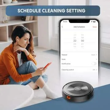 Powerful Robot Vacuum & Mop: Smart Home Cleaning Solution