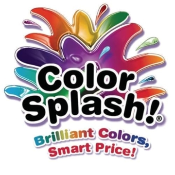Color Splash! Liquid Watercolors - 6 Vibrant Colors for Kids Art