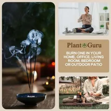 Citronella Exotic Incense Sticks 11 Inch - Bulk 1 Bundle 85 to 100 Sticks - Natural 11" Long Lasting Aroma That Burns for 45 to 60 Minutes.