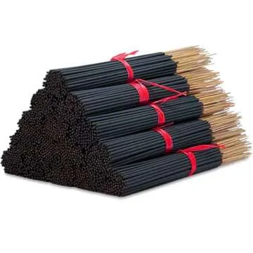 Citronella Exotic Incense Sticks 11 Inch - Bulk 1 Bundle 85 to 100 Sticks - Natural 11" Long Lasting Aroma That Burns for 45 to 60 Minutes.
