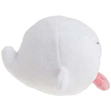 Little Buddy Super Mario All Star Collection 1428 Ghost Boo Stuffed Plush, 4"