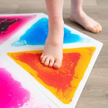 Liquid Triangle Sensory Tiles Fun Learning for Kids