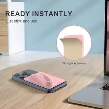 DOB SECHS Silicone Lip Holder for Lipstick On Your Phone