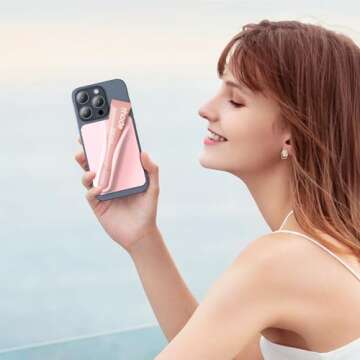 DOB SECHS Silicone Lip Holder for Lipstick On Your Phone