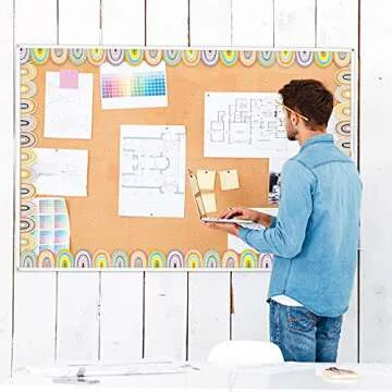 Boho Rainbow Bulletin Border Trim 36ft for Classrooms