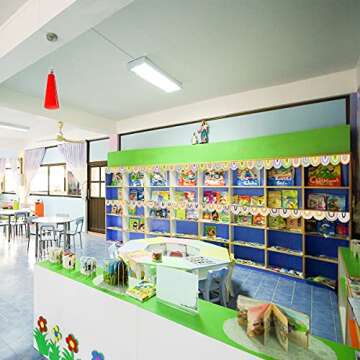 Boho Bulletin Border Trim 36ft Two Sided Rainbow Bulletin Border for Classroom Back to School Family Party