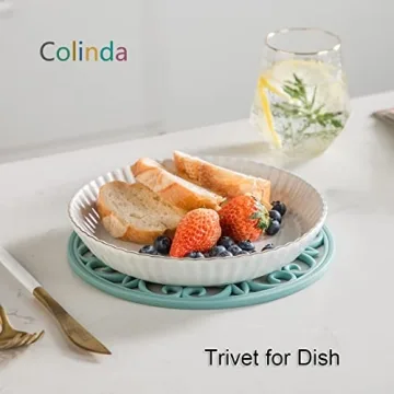 Silicone Trivet Mat Set - Stylish & Heat Resistant Kitchen Pads