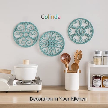 Silicone Trivet Mat Set - Stylish & Heat Resistant Kitchen Pads