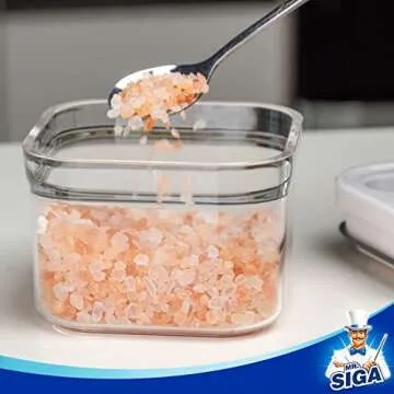 MR.SIGA Airtight Food Storage Containers for Freshness