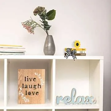 Queekay Valentine's Day Decorative Books for Home Decor