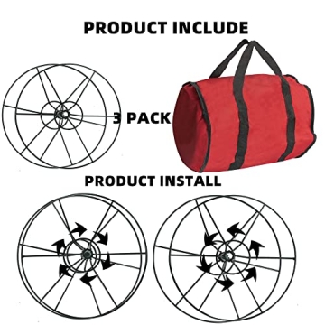 Dazzle Bright Christmas Lights Storage Bags: Organize Decor Easily