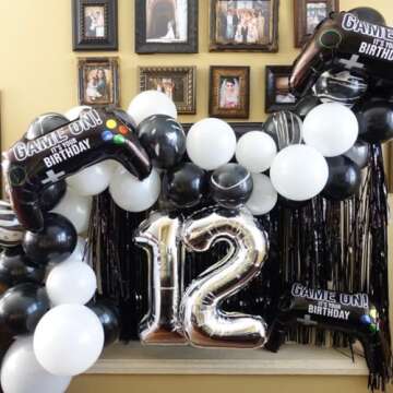 32 inch Letter Balloons Silver Alphabet Number Balloons Foil Mylar Party Wedding Bachelorette Birthd...