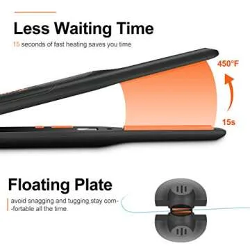 Terviiix Mini Flat Iron for Effortless Styling