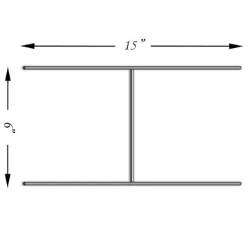 No Kings In America Weatherproof Yard Sign 18x12