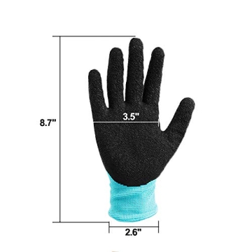 Comfort Coated Gardening Gloves for Women - Durable & Breathable