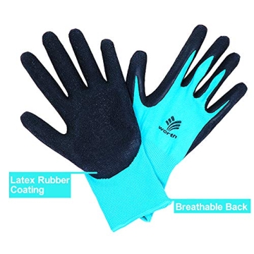 Comfort Coated Gardening Gloves for Women - Durable & Breathable